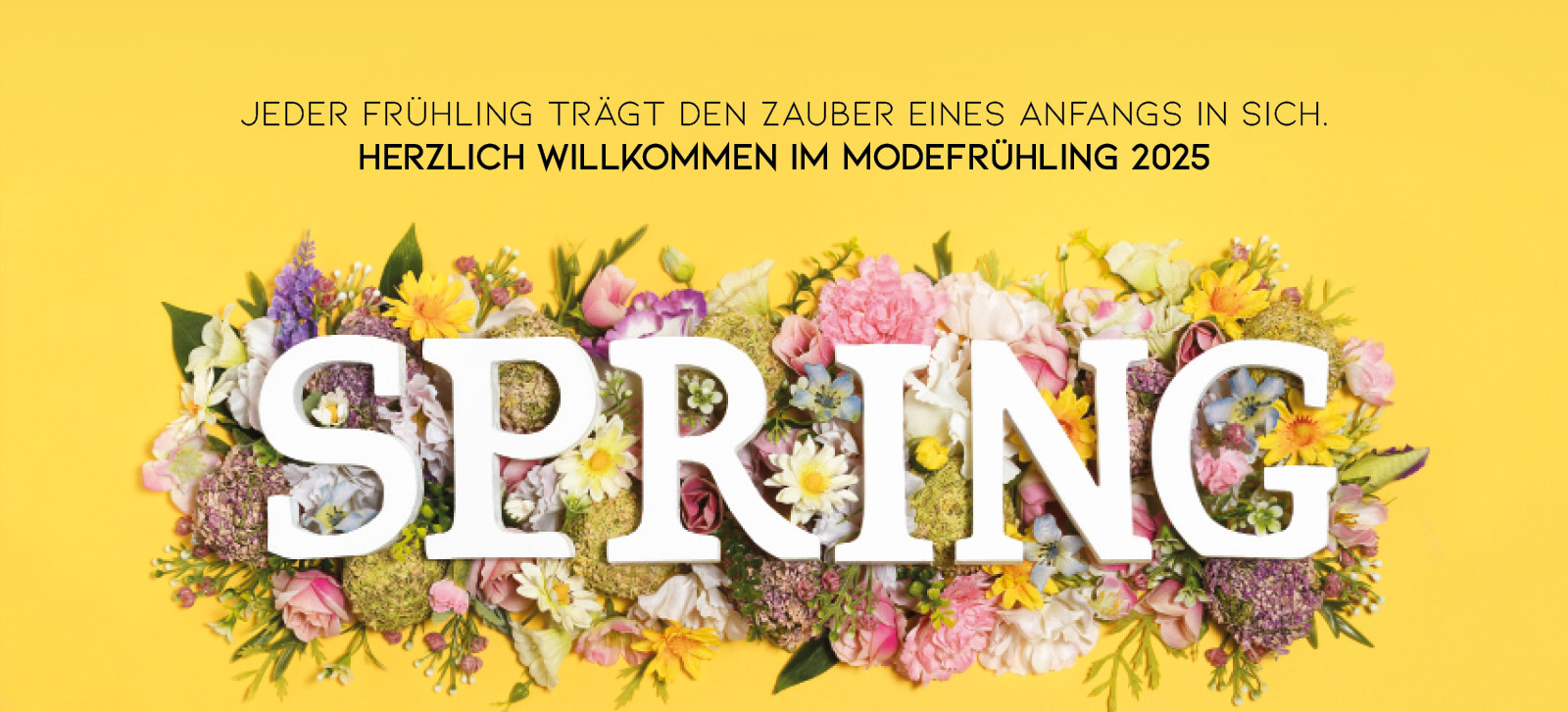 Willkommen im Modefrühling